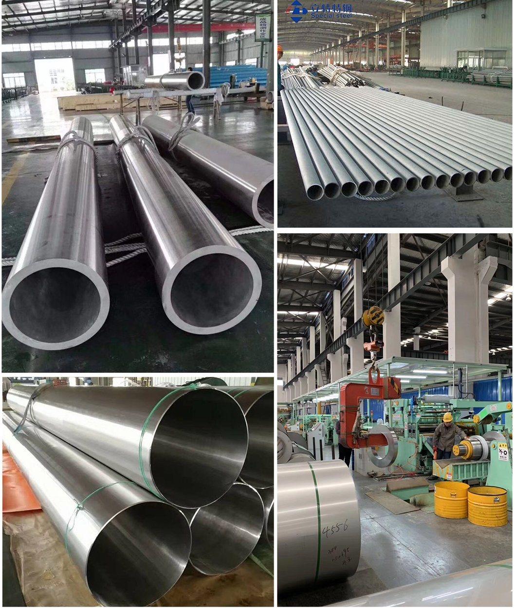 High Pressure ASTM 316 316L 316ti Thick Wall Stainless Steel Seamless Tube