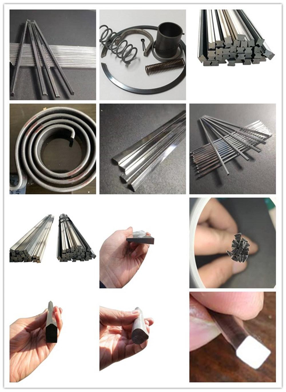 1006 1075 Steel Grade Low Carbon Steel Rectangular Profile Steel Wire for Nails Making
