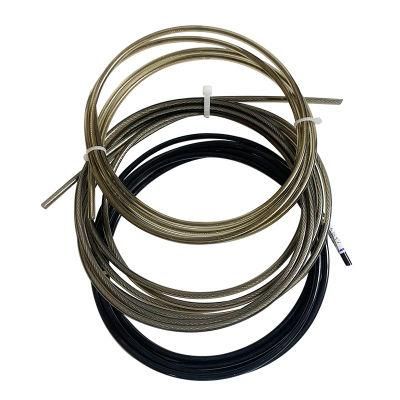 Black Color 7X7 Plastic PVC Coated Steel Wire Rope Sling