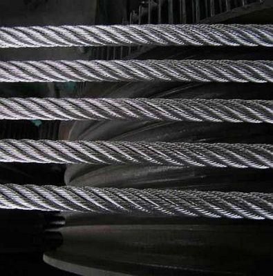 High Strength Steel Wire Rope 8*19s+FC for Elevator