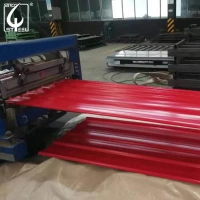 PPGI Hot Dipped Prepainted Galvanized Corrugated Steel Roofing Sheet