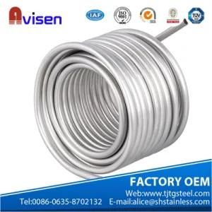 201 ASTM A269 Stainless Steel Cold Drawn Seamless Tube in Coils