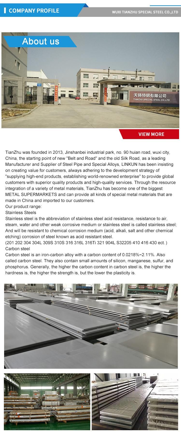 Mn13cr2 Mn18 Mn22 JIS Standard Hot Rolled High-Strength (SS400 Q235B) Carbon / (9317L /201/304/316/321/904L/2205/2507) Stainless /Galvanized/PPGI/Steel Plate