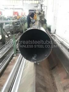 Factory Direct Stainless Steel Round Tube ASTM A554 201 304 316 Satin/Hairline/Mirror Finish