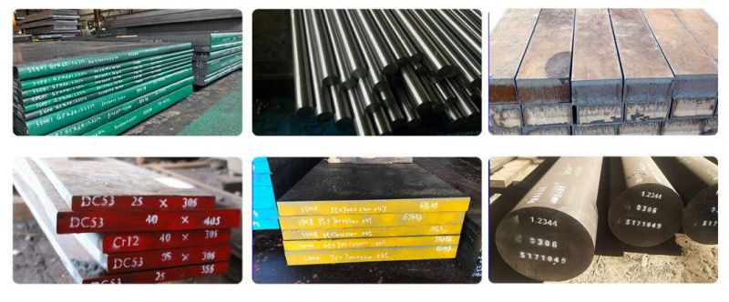 Tool and Die Steel DC53 SKD11 Pipe/Steel Sheet/Steel Plate/Flat Bar Cold Work Mould Alloy Steel