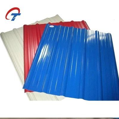 Wholesale Colored 24 Gauge PPGI Corrugated Roofing Sheets Prepainted Galvanized Corrugated Color Metal Roof