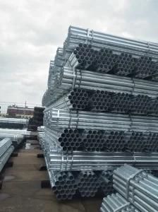 ERW Hot DIP Galvanized Steel Pipe/ Steel Tube BS1387 Galvanized Steel Pipe