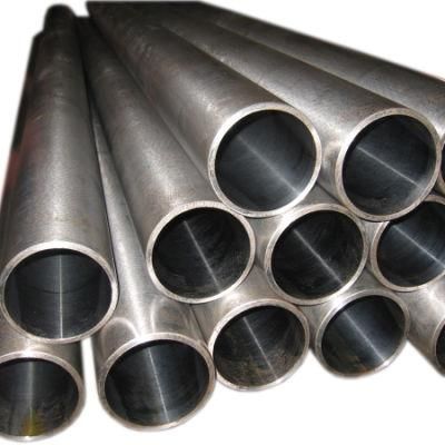 Carbon Black Painted Seamless Steel Pipe ERW Hollow Section