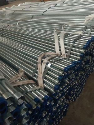 ASTM A53 Gr. B Steel Pipe ERW Sch40 Sch20, ASTM A53 B Galvanized Steel Pipe for Greenhouse