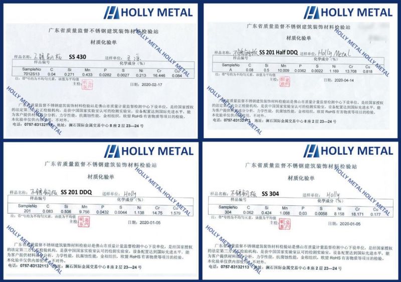 Cold Rolled Stainless Steel Circle Grade 410 430 for Plate Pan