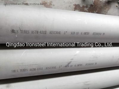 ASTM A312 AISI304L Stainless Steel Pipe Ss Pipe Smls Tube