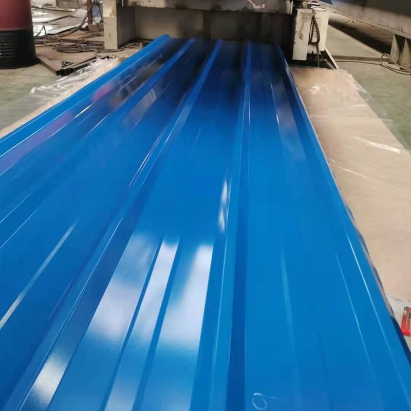 Roof Sheet Steel Prime Quality PPGL PPG Galvanized Corrugated Plate Color Coated Galvalume Roofing Sheet