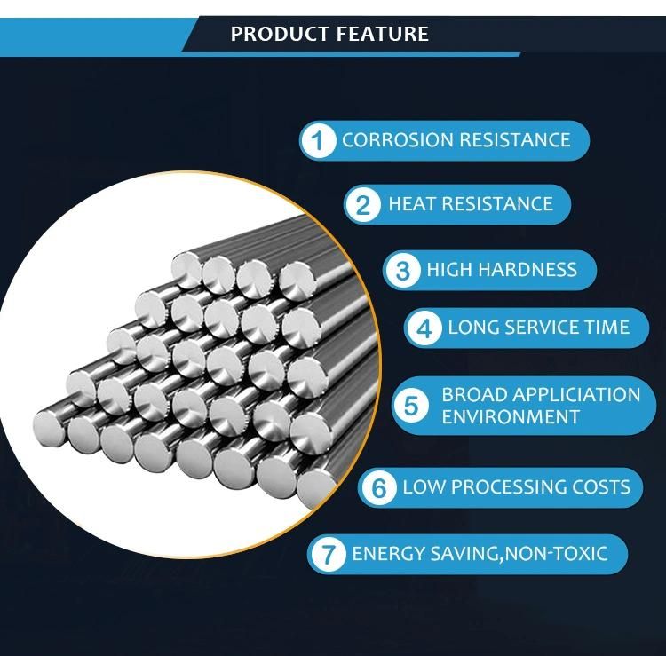 High Quality Metal Rod 304 316 316L Hot Rolled Stainless Steel Round Bar