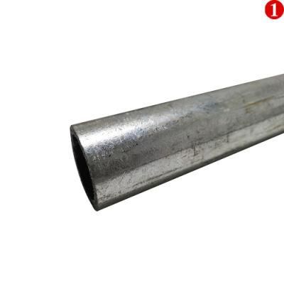 Q235 Galvanized Stee Pipe Round Pipe From Tianjin