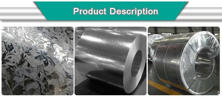 Dx51d Z40-275 Hot Dipped Galvanized Steel Coil for Roofing Materials