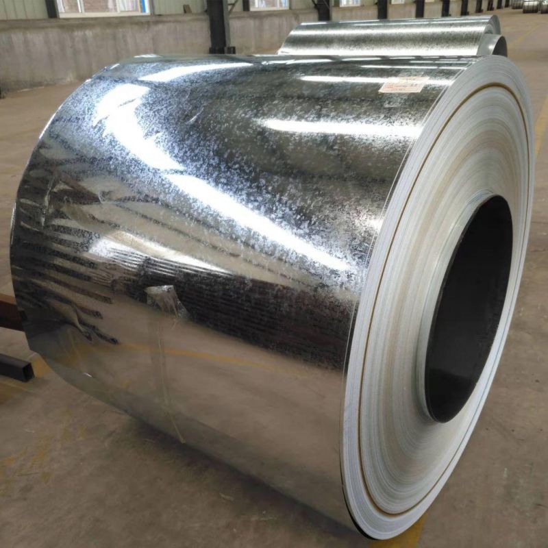 Hot Dipped Slit Galvanized Mild Steel Coil with Spangle Gi Coil SGCC Steel