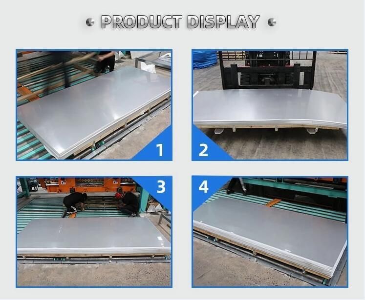 AISI 304/316 Stainless Steel Sheet/Plate2b/Ba with PVC Film