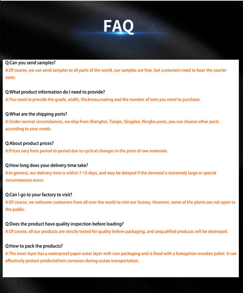 PPGL/Gi Galvanized Sheet Heat Insulation Discount Cold Roll PPGI Steel Coil