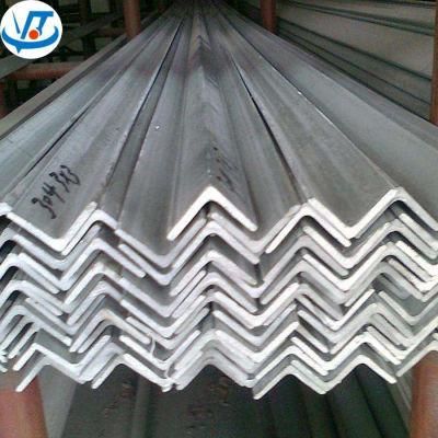 Hair Line Finish V Shaped Angle Steel Bar with 304 316 321 Material