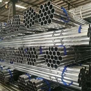 Outside Dia Round Shape 50mm Galvanized Steel Pipe with Pipe Fittings