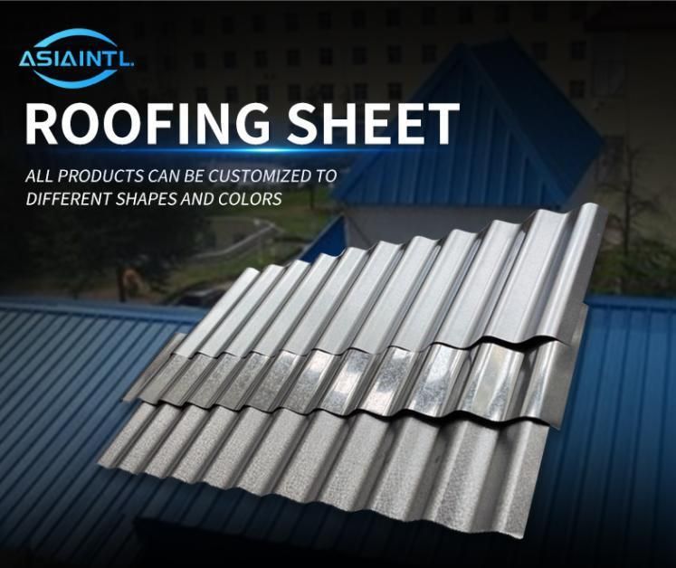Corrugated Gi Roofing Sheets Embossed Color Coated PPGI Corrugated Metal Roofing Sheet Gi Iron Plate Price