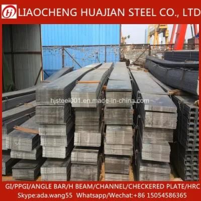 Q235B Q345b Iron Steel Flat Bar for Grating