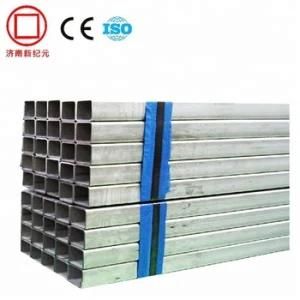 S235jr Pre / Hot Dipped Galvanized Welded Rectangular / Square Steelpipe/Tube, Pre Galvanized Rectangular Tube