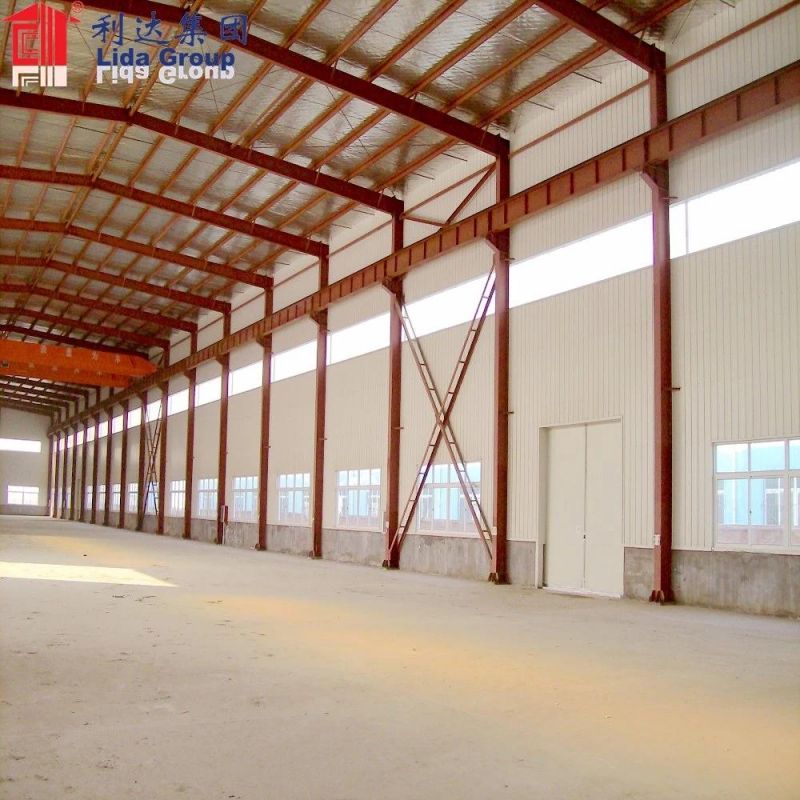 Prefab Low Cost Engineered Steel Structure Warehouse