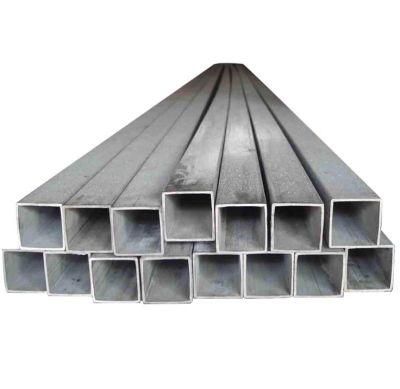 High Quality Corrugated Square Tubing Galvanized Steel Pipe Iron Rectangular Tube