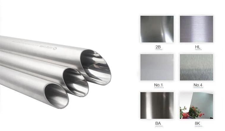 Factory Price Stainless 310S AISI 310S Gavan Round Pipe