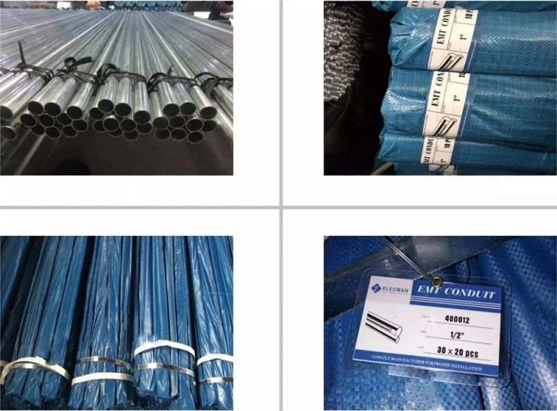 UL 797 Electrical Metallic Tubing EMT Conduit EMT Pipe EMT Tube Tubo EMT Galvanizado