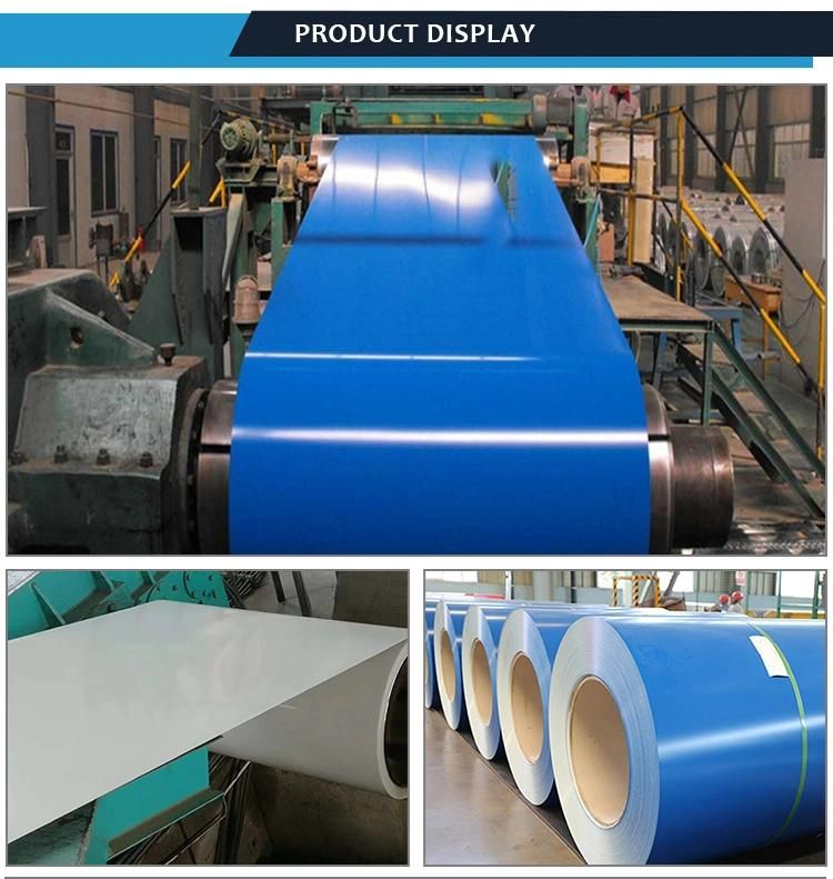 26 Gauge Prepainted Galvanized Steel Coil PPGI Roll White Color Price Prepainted Steel PPGI Coil