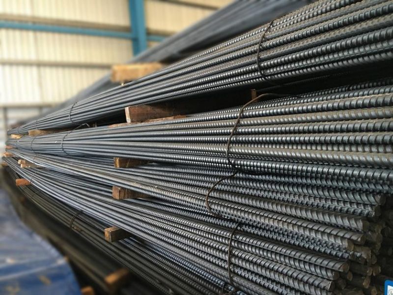 6mm 8mm 10mm 12mm Iron Rebar / Deformed Steel Bar with ASTM A615 Grade 60 for Civil Engineering Construction