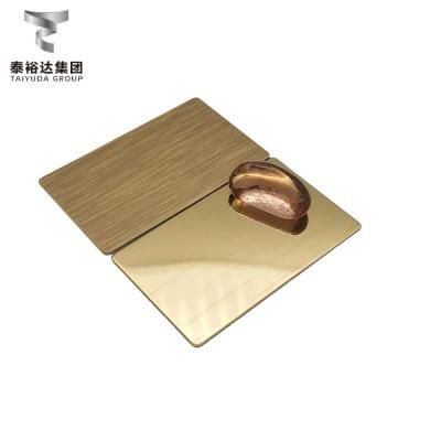 Length 2440mm 3meter 6mm 8mm 10mm 12mm Chrome Silver Color 316L Stainless Steel Floor Tile Profile