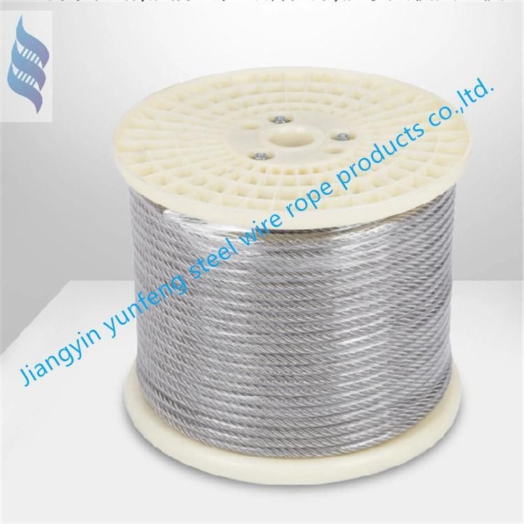 304 Stainless Steel Wire Rope 7*19-3.18mm