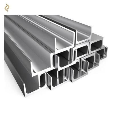 Hot Rolled Galvanized 50X50mm Standard Length Channel Steel Metal Building