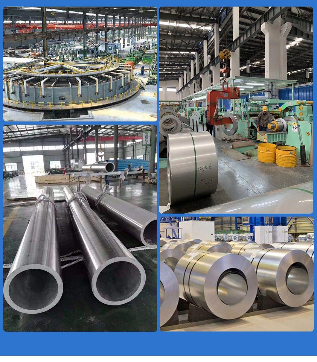 China Stainless Steel 316h 316ti Hot Rolled AISI 304h Stainless Steel Coil in Stock