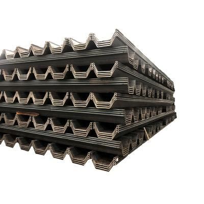 Hot Rolled Steel Sheet Pile U Type 2 Size 400*100*10.5mm Sheet Pile