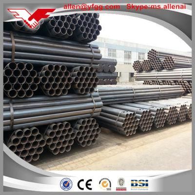 ASTM A53 Gr. B Sch10/Sch40 1inch Black ERW Carbon Steel Tube