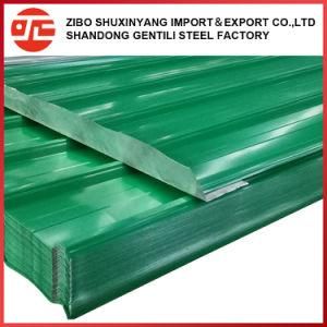 0.125-0.8mm Galvanized Steel Sheet Corrugated Roofing Sheet for Building Material