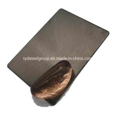 High Quality 304 2b Color Stainless Steel Decorative Sheet for Interior Decoration