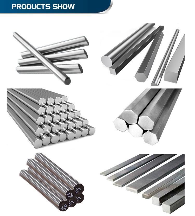 Construction Material ASTM 301 310S 309S 317L 347H 307h 316ti 304 316 304L 316L Mild Steel Stainless Steel Round Bar