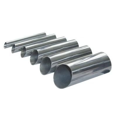 High Durability Wholesale Hairline Mirror Finish SUS 304 316 Stainless Steel Od50mm Od38mm Slotted Pipe