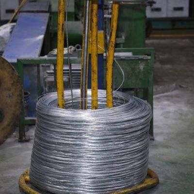 2.11mm 2.7mm Electric Galvanized Iron Wire Low Tenstle Strength