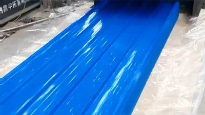 Prepainted Galvanized Steel Roofing Sheet PPGI Building Material