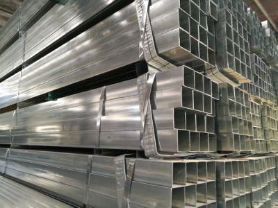 Shopping Websites Galvanized Square Steel Pipe Material Ss400 China Manufacture