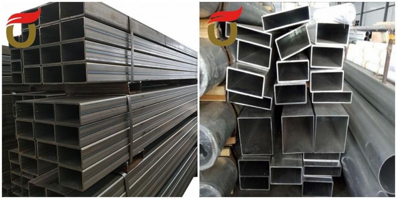 En10305 Black 2m Length Cold Rolled Low Carbon Square Tube Seamless Carbon Steel Pipe