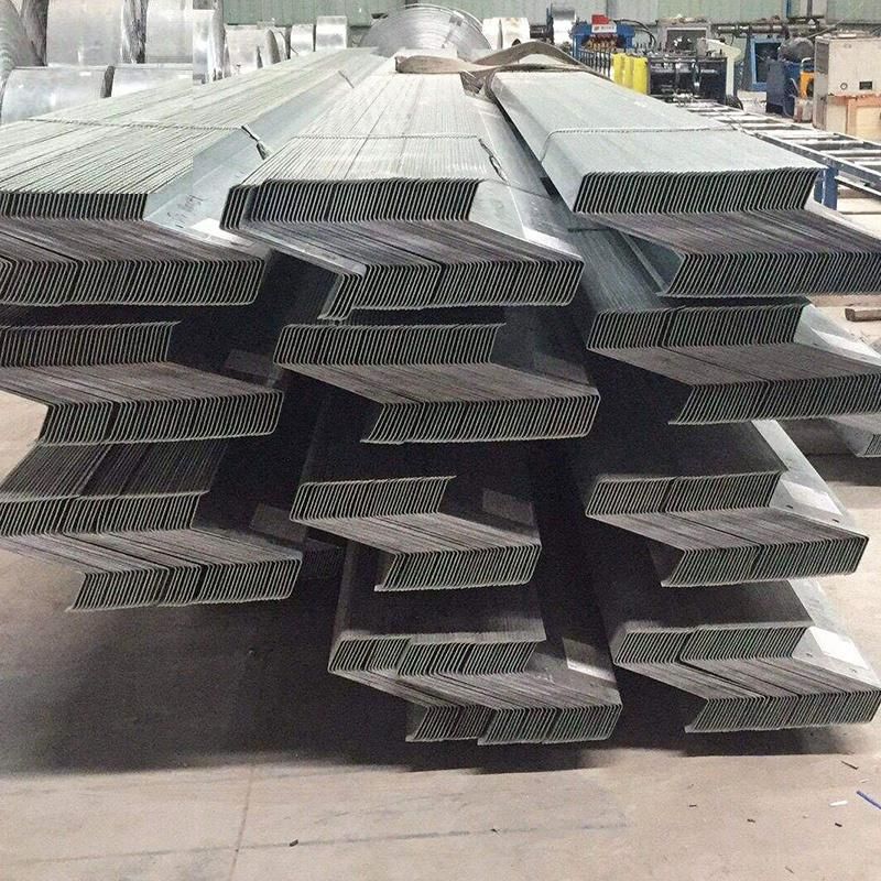 Steel Manufacturer Mild/Galvanized Z Purlins Z Shaped Channel