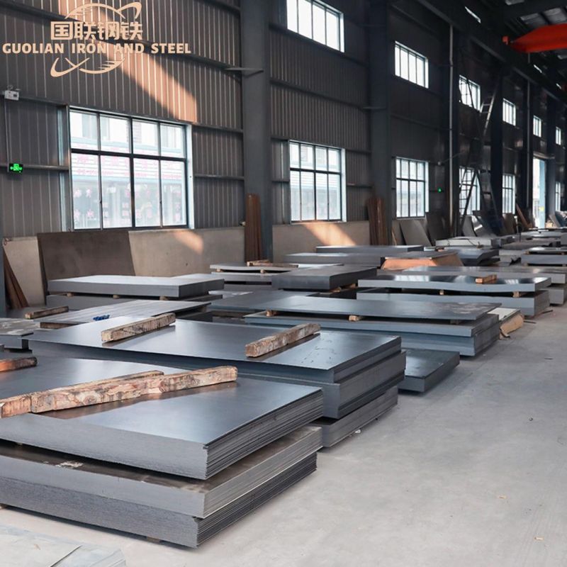 Cheap Mild Ms Carbon Steel Coated 6mm 10mm 12mm 25mm Hot Rolled Steel Plate Galvanized Coated Alloy Steel Sheet for Shipbiulding Boiler