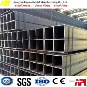 Galvanized Steel Pipe Black Round Metal Carbon ERW Steel Pipe